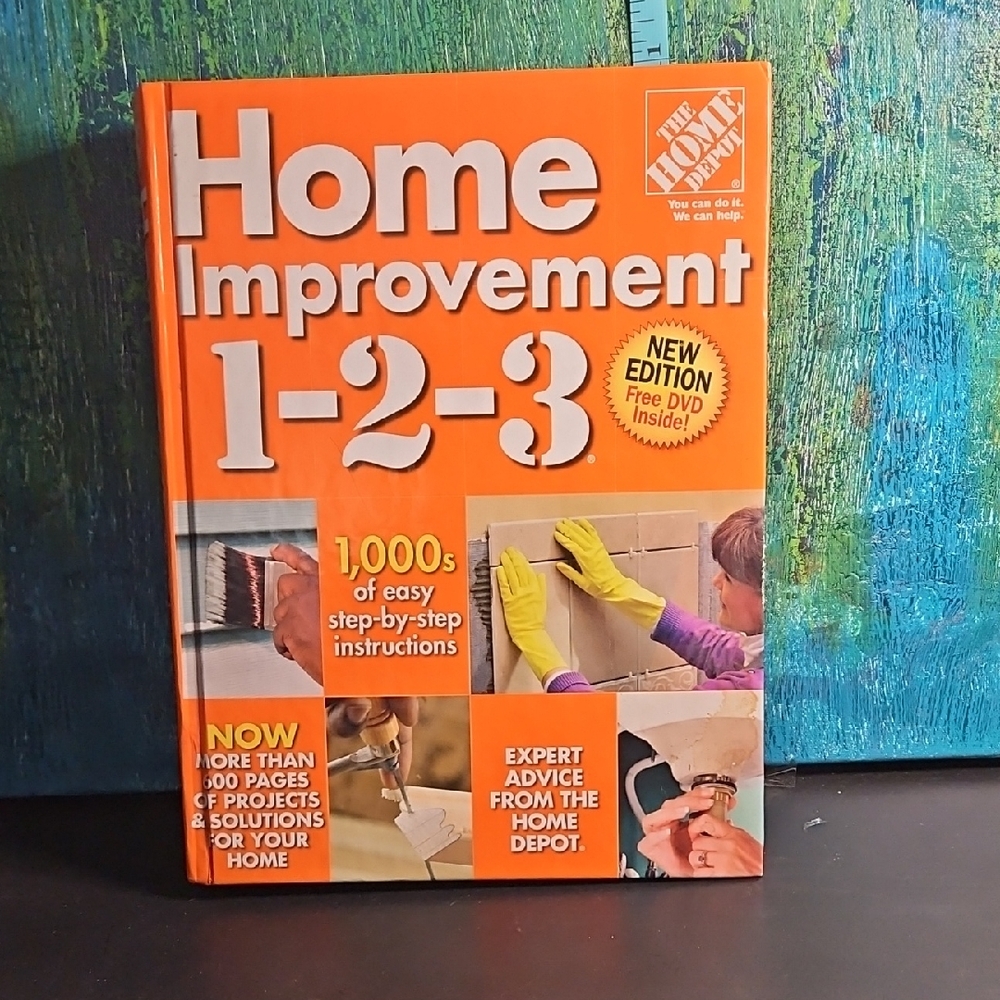 Home Depot Home Improvement 1-2-3 Book
